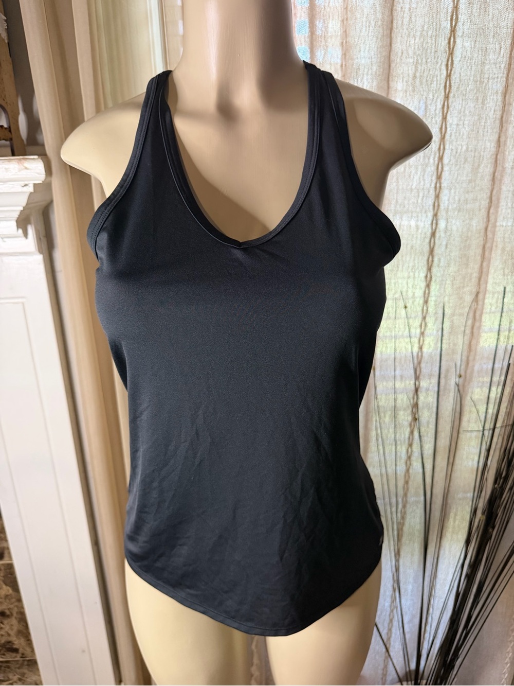 Under Armour Black Racerback Performance Tank